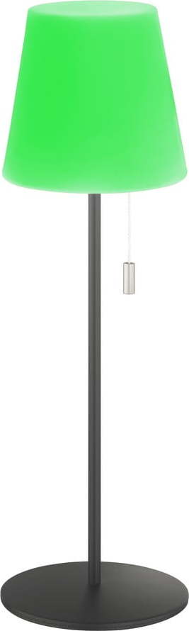 Zelená stmívatelná LED stolní lampa na dálkové ovládání (výška 38 cm) Talent – Fischer & Honsel Fischer & Honsel