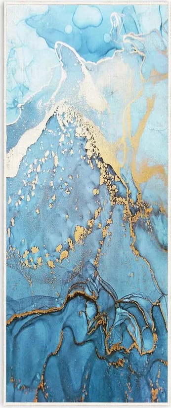 Modrý pratelný běhoun 80x200 cm Blue Waves – Oyo Concept Oyo Concept