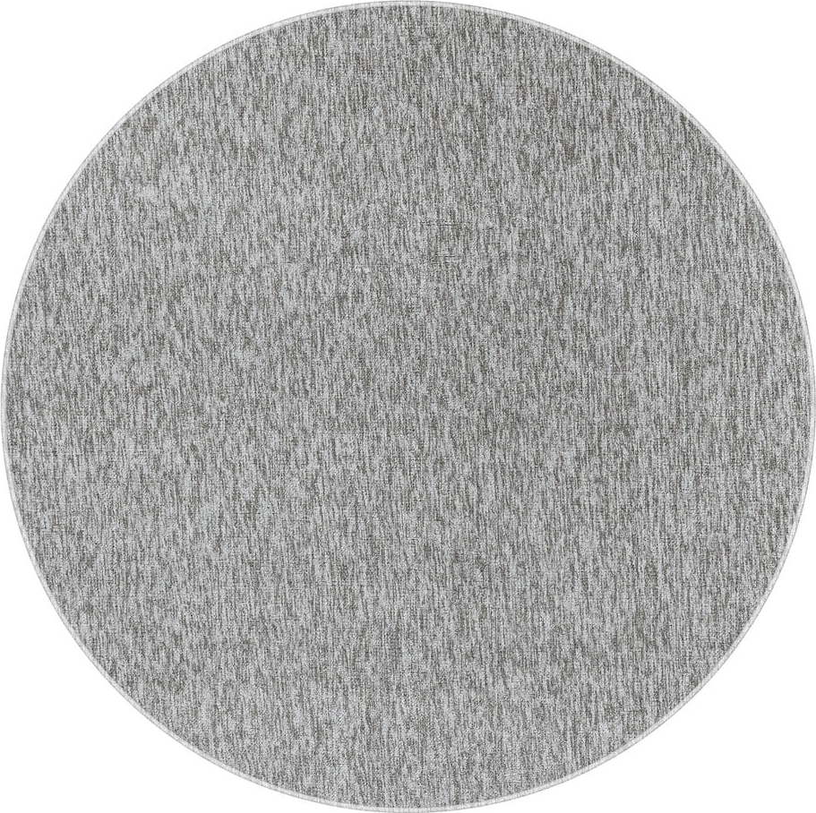 Světle šedý kulatý koberec ø 160 cm Nizza – Ayyildiz Carpets Ayyildiz Carpets