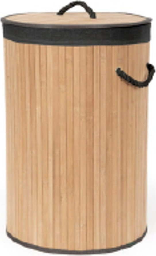 Bambusový koš na prádlo v přírodní barvě 70 l Bamboo – Compactor Compactor