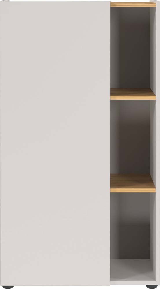 Bílá knihovna v dekoru dubu 61x110x34 cm Adrano – Germania Germania