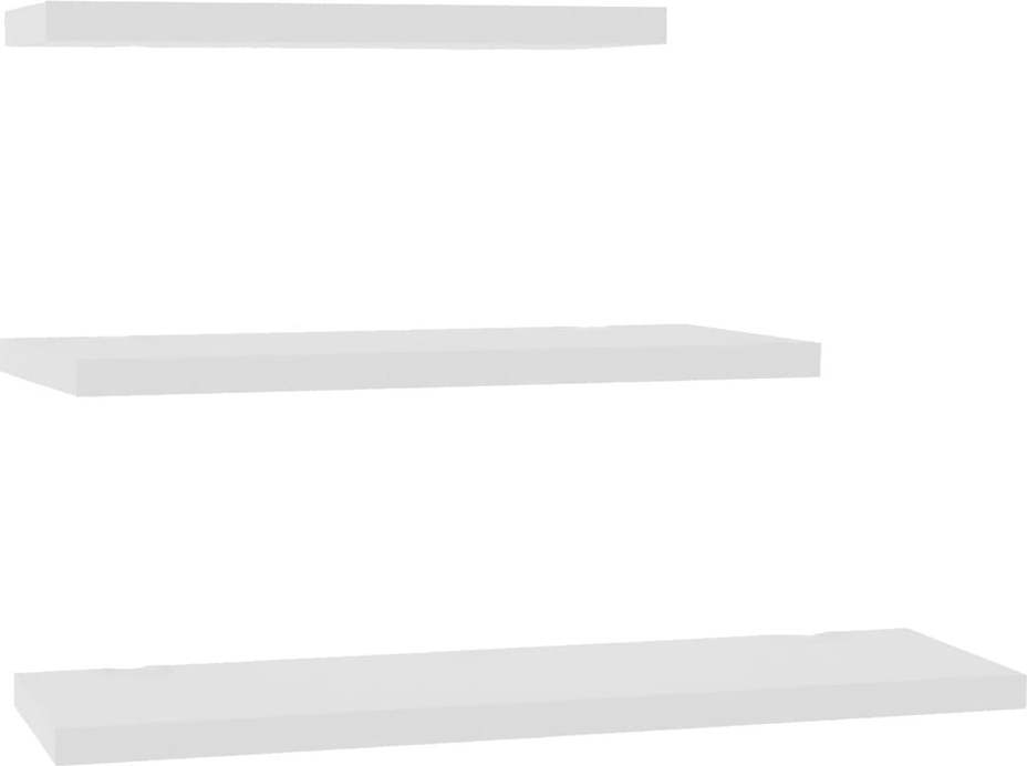 Bílá police v sadě 3 ks Leila - Kalune Design Kalune Design