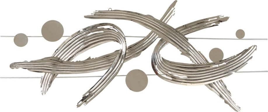 Kovová nástěnná dekorace 121x52 cm Mondrian – Mauro Ferretti Mauro Ferretti