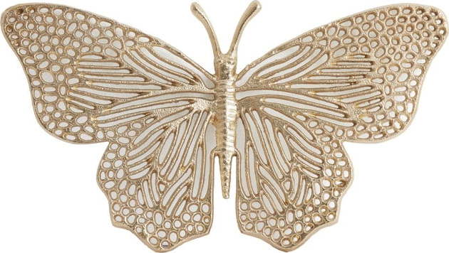 Kovová nástěnná dekorace 41x23 cm Butterfly – Light & Living Light & Living