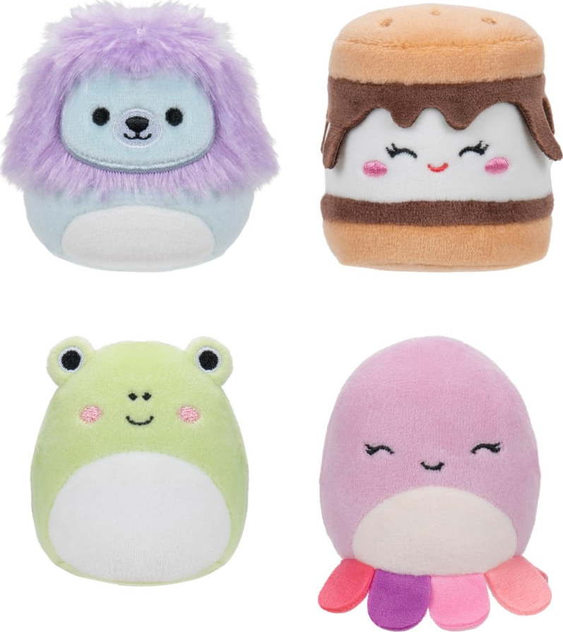 Plyšové hračky v sadě 4 ks 4Pack – SQUISHMALLOWS SQUISHMALLOWS