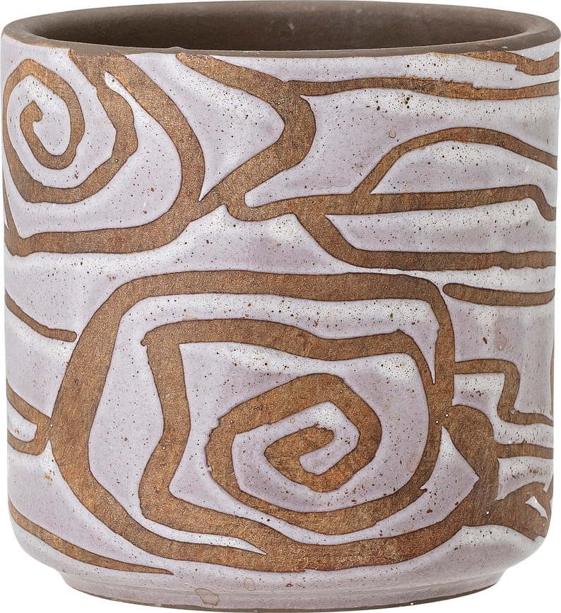 Ručně vyrobený obal na květináč z terakoty ø 12 cm Lija – Bloomingville Bloomingville