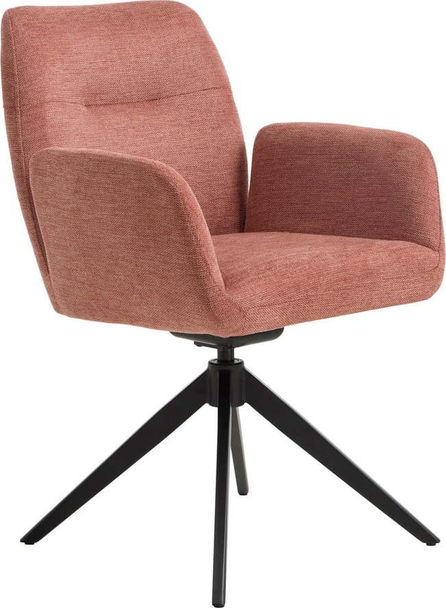 Růžová jídelní židle Roxana – Unique Furniture Unique Furniture