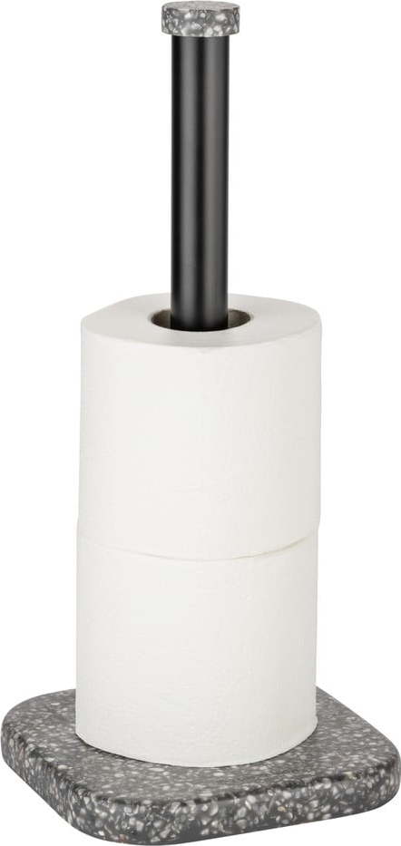 Šedý stojan na toaletní papír z polyresinu Tom Tailor T-Terrazzo – Wenko WENKO