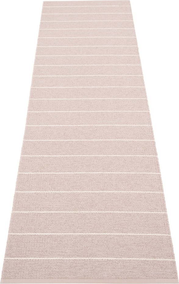 Světle růžový vnitřní a venkovní běhoun 70x270 cm Carl Pale Rose – Pappelina Pappelina