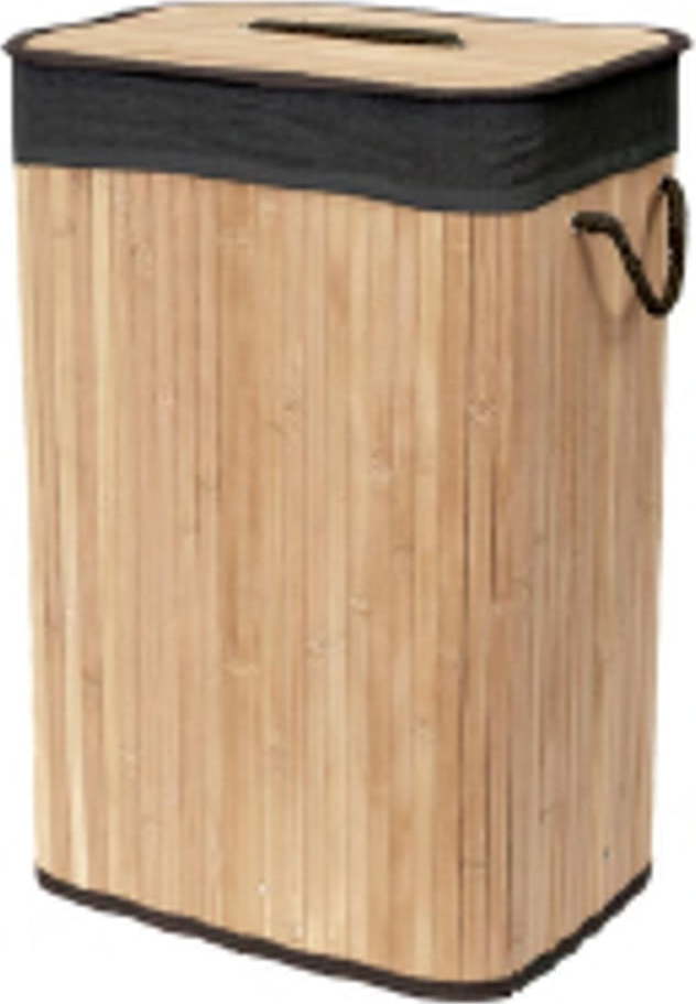 Bambusový koš na prádlo v přírodní barvě 67 l Bamboo – Compactor Compactor