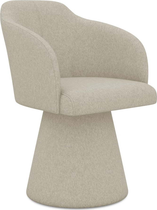 Béžová jídelní židle Kanoa – Makamii Makamii