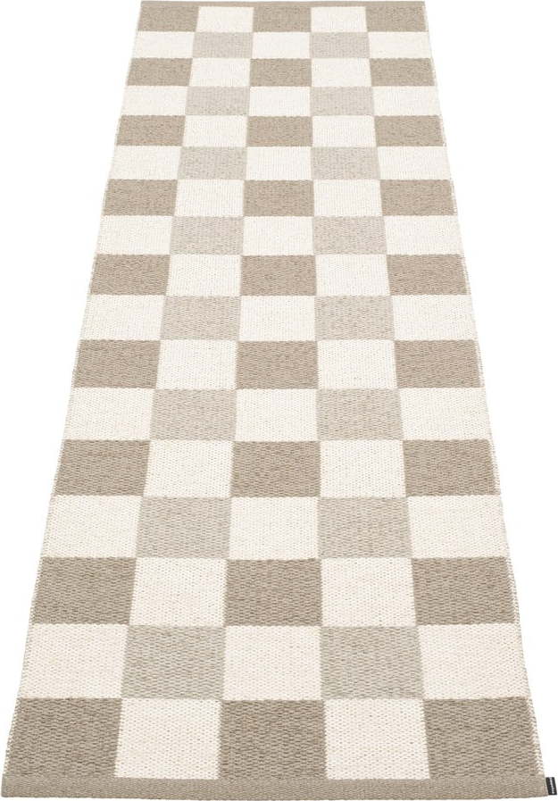 Béžovo-krémový vnitřní a venkovní běhoun 70x240 cm Pix Dark Linen – Pappelina Pappelina