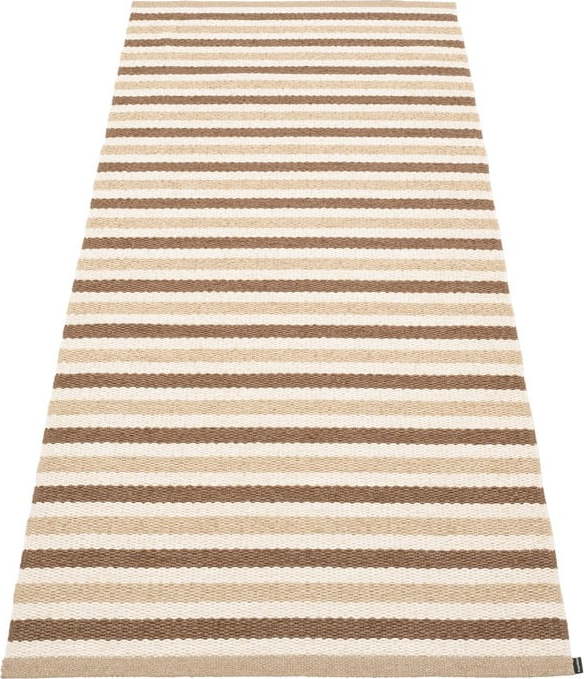 Béžový vnitřní a venkovní běhoun 85x200 cm Teo Brown – Pappelina Pappelina