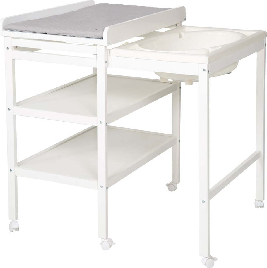 Bílý přebalovací pult Style grau – Roba Roba