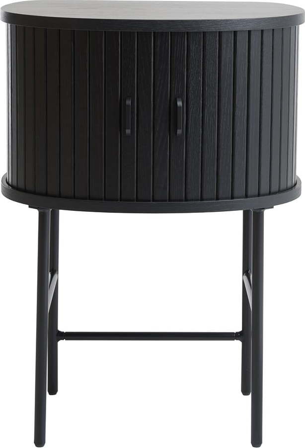 Černý noční stolek Nola – Unique Furniture Unique Furniture