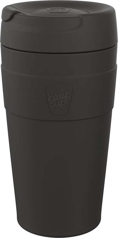 Černý termo hrnek 454 ml Helix Thermal Black L – KeepCup KeepCup