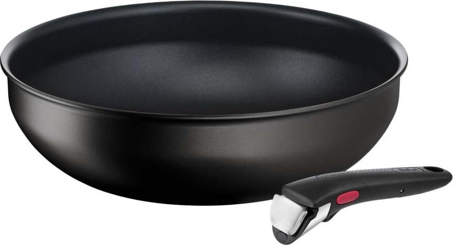 Hliníková pánev s nepřilnavým povrchem a odnímatelnou rukojetí ø 26 cm INGENO Eco Resist L3979302 – Tefal Tefal