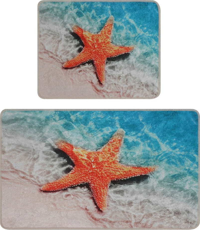 Koupelnové předložky v sadě 2 ks 60x100 cm Stella – Foutastic Foutastic