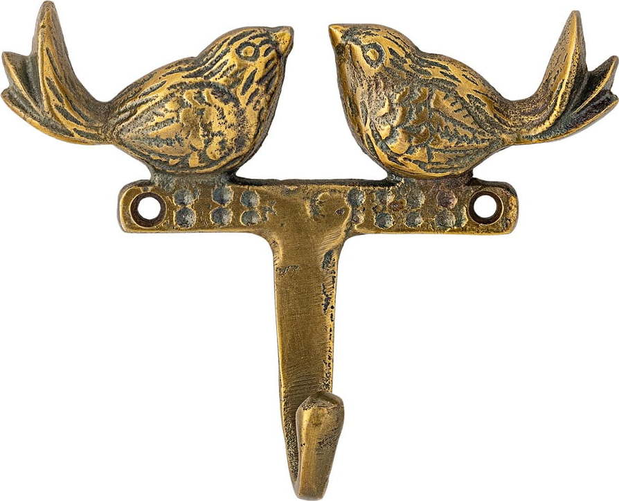 Kovový háček ve zlaté barvě Fredo – Bloomingville Bloomingville