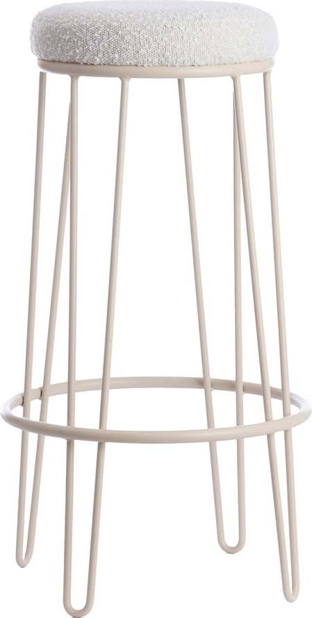 Krémová barová židle (výška sedáku 73 cm) Alice – Light & Living Light & Living