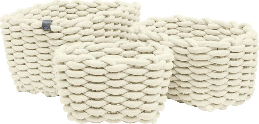 Látkové košíky v sadě 3 ks 30x25x19 cm Tom Tailor – Wenko WENKO