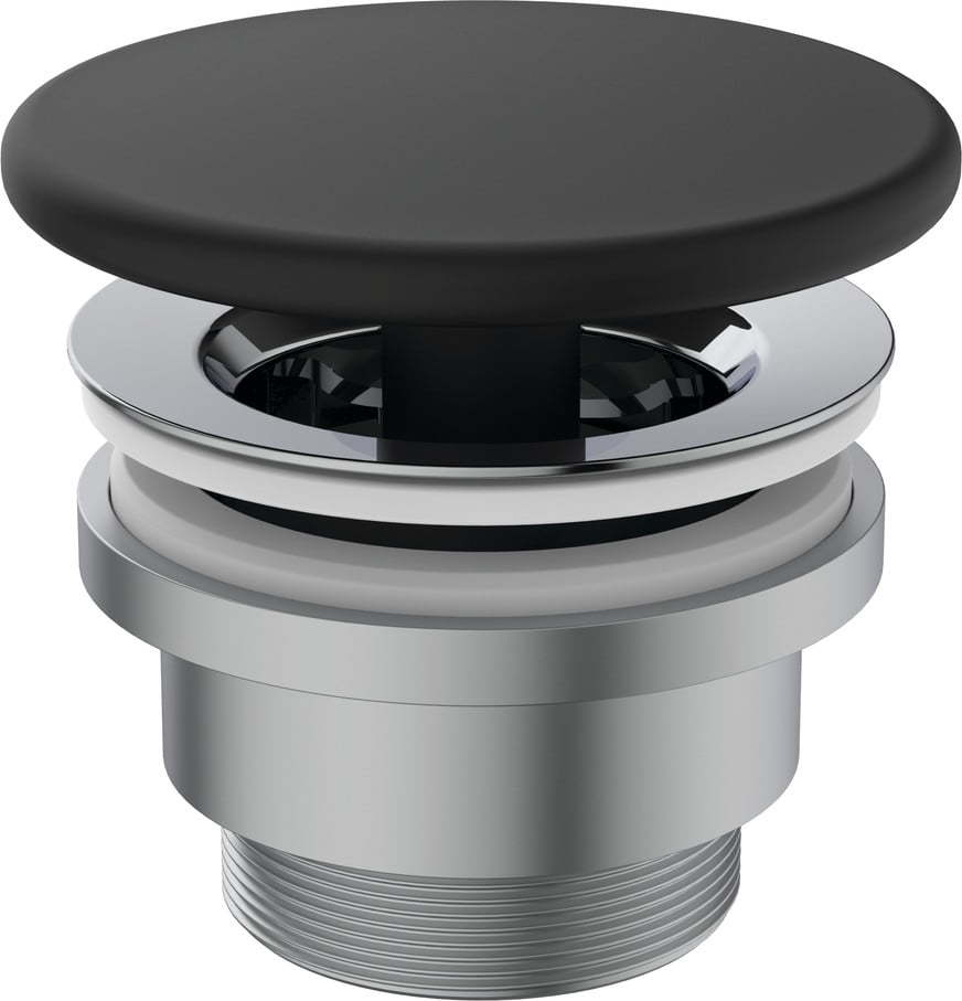 Matně černá umyvadlová výpusť ø 7 cm Ipalyss – Ideal Standard Ideal standard