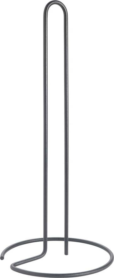 Matně černý ocelový stojan na papírové utěrky ø 14 cm Lava – Metaltex Metaltex