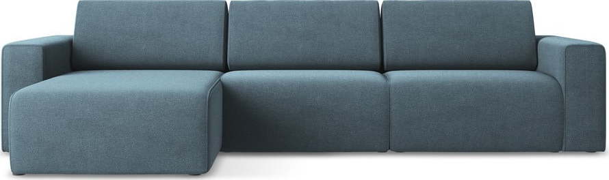 Modrá modulární rohová pohovka (levý roh) Kalea – Makamii Makamii