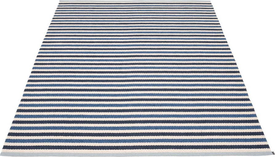 Modro-krémový vnitřní a venkovní koberec 140x200 cm Teo Denim – Pappelina Pappelina