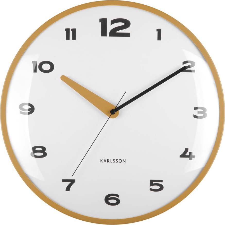 Nástěnné hodiny ø 40 cm Brisk Dome – Karlsson Karlsson