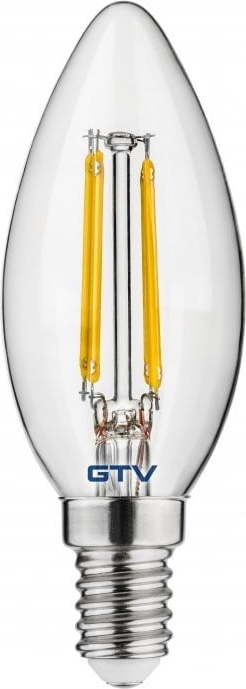 Neutrální bílá filamentová žárovka E14