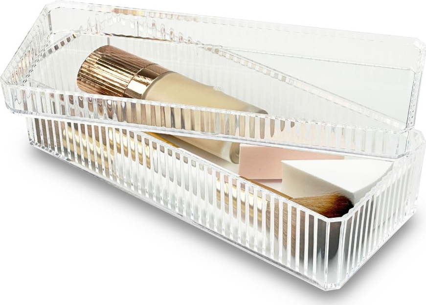 Plastový koupelnový organizér na kosmetiku – Addis Addis