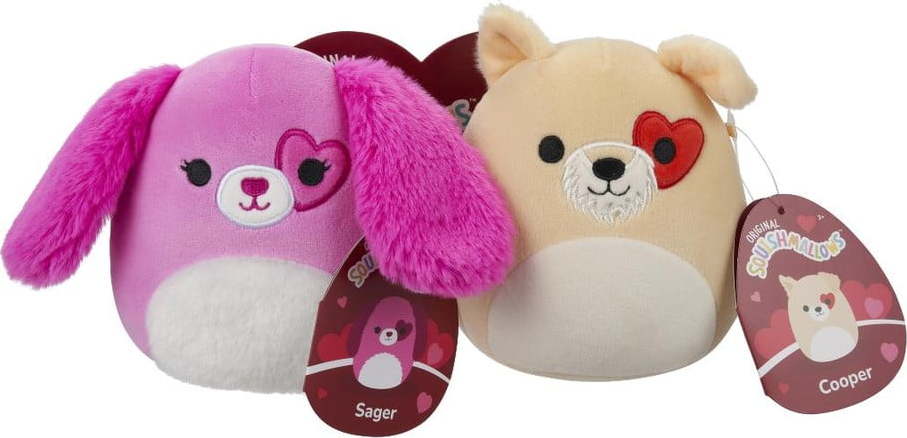 Plyšové hračky v sadě 2 ks Sager & Cooper – SQUISHMALLOWS SQUISHMALLOWS