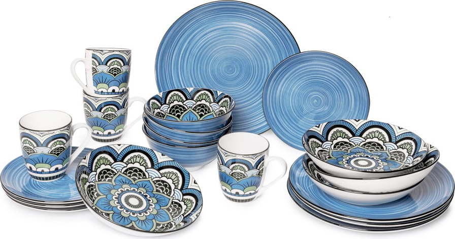 Porcelánové nádobí v sadě 20 kusů Bonami Essentials Orient Bonami Essentials