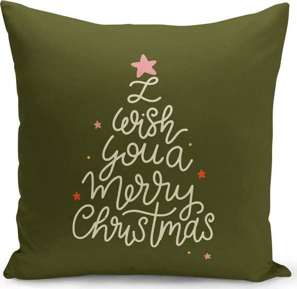 Povlak na polštář s vánočním motivem 43x43 cm – Kate Louise Kate Louise