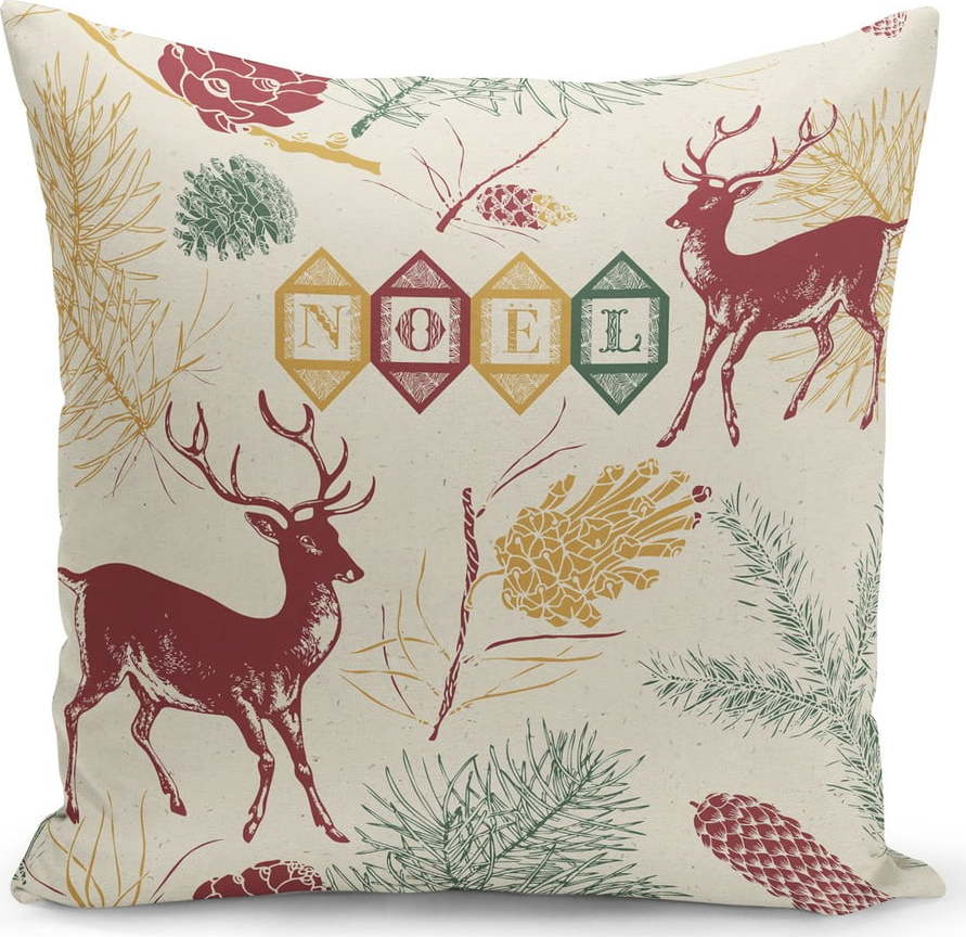 Povlak na polštář s vánočním motivem 43x43 cm – Kate Louise Kate Louise
