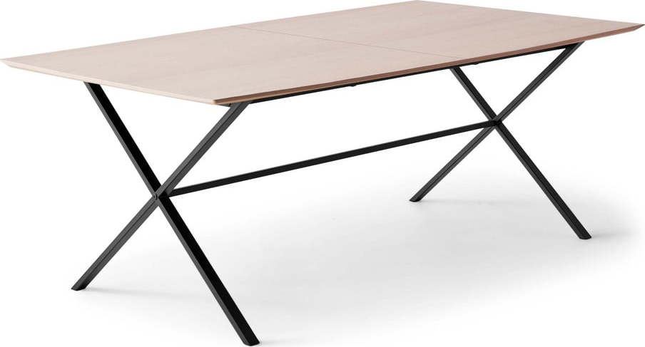 Rozkládací jídelní stůl s deskou v dubovém dekoru a přídavnou deskou 90x165 cm Meza – Hammel Furniture Hammel Furniture