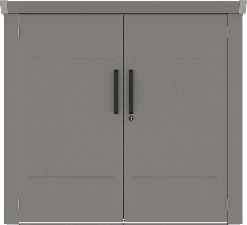 Šedá zahradní skříň Avocado B – Rojaplast Rojaplast