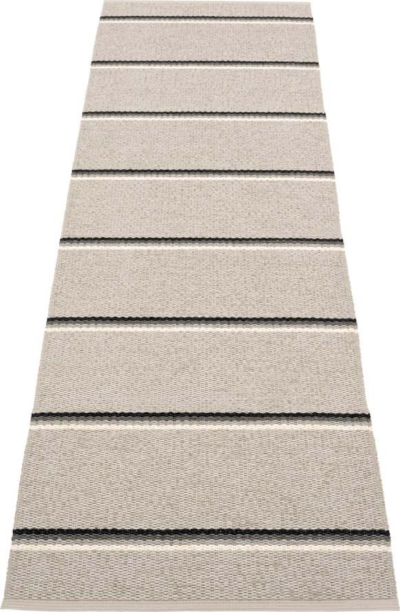 Šedo-béžový vnitřní a venkovní běhoun 70x240 cm Olle Grey Linen – Pappelina Pappelina