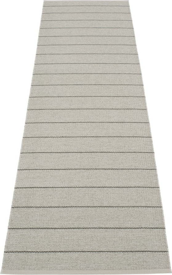 Šedý vnitřní a venkovní běhoun 70x270 cm Carl Warm Grey – Pappelina Pappelina