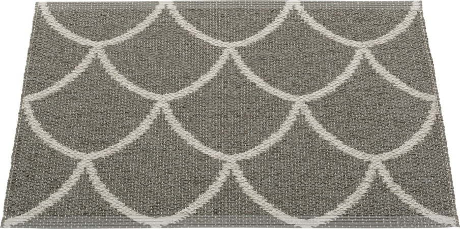 Šedý vnitřní a venkovní koberec 70x50 cm Kotte Charcoal – Pappelina Pappelina