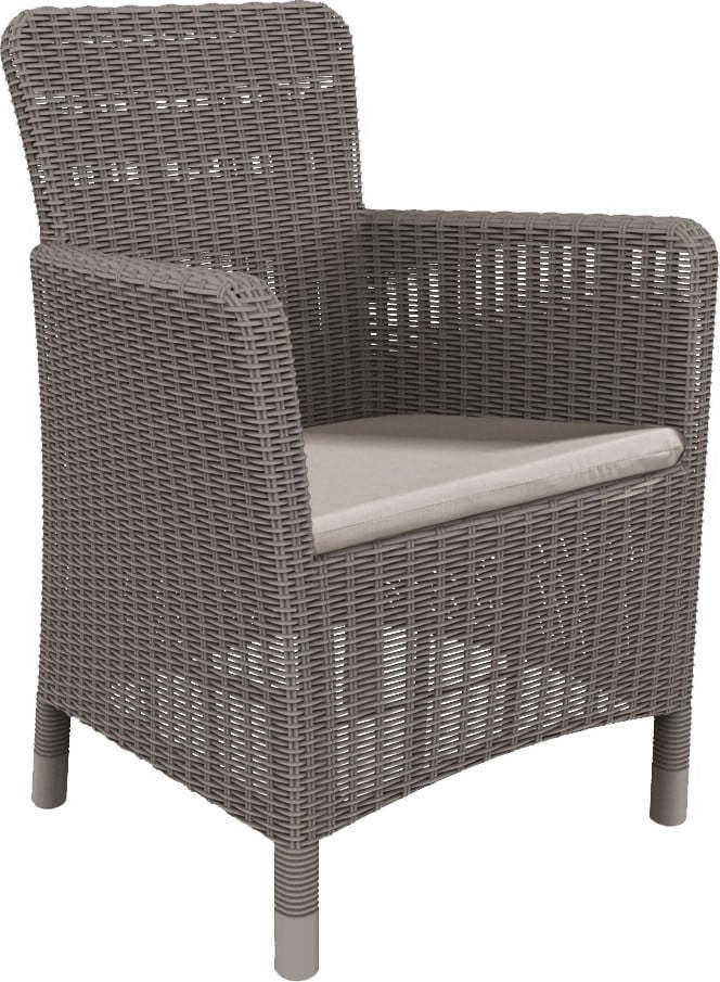 Světle hnědé plastové zahradní křeslo Trenton – Keter Keter