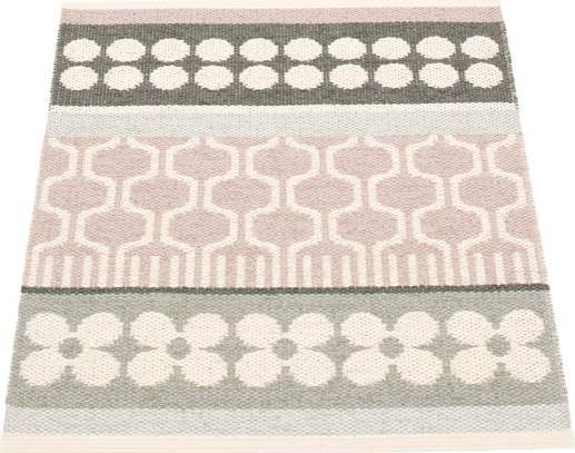 Světle růžovo-šedý vnitřní a venkovní koberec 70x90 cm Asta Pale Rose – Pappelina Pappelina