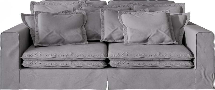 Světle šedá pohovka 236 cm Nora – Ropez Ropez