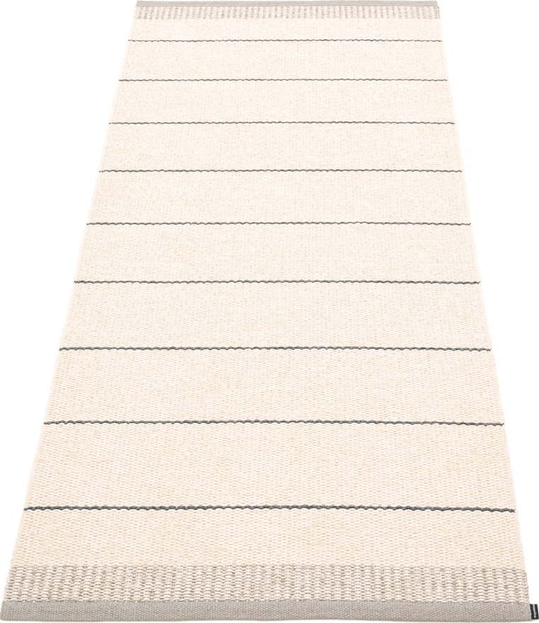 Světle šedo-krémový vnitřní a venkovní běhoun 85x200 cm Belle Warm Grey – Pappelina Pappelina