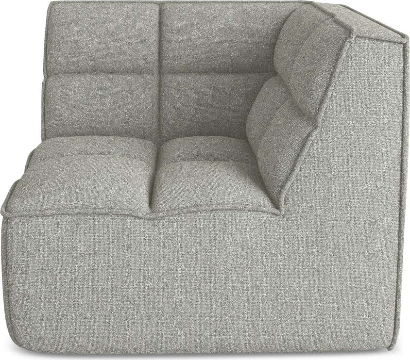 Světle šedý modul pohovky Kalai – Makamii Makamii