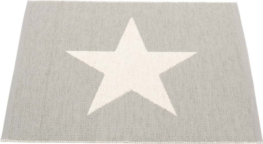 Světle šedý vnitřní a venkovní koberec 70x90 cm Viggo Warm Grey – Pappelina Pappelina