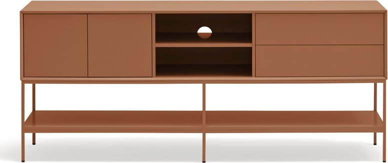 TV stolek v cihlové barvě 175x74x45 cm Platt – Teulat Teulat