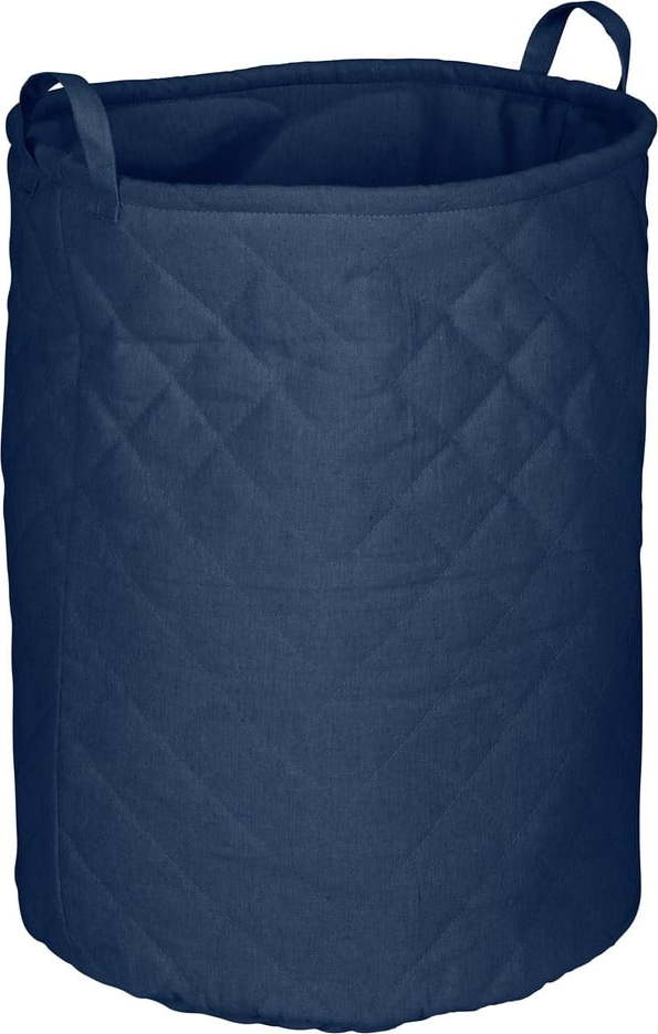 Tmavě modrý látkový koš na prádlo 67 l Tom Tailor – Wenko WENKO