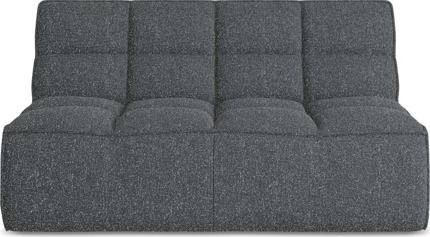 Tmavě šedý modul pohovky Kalai – Makamii Makamii